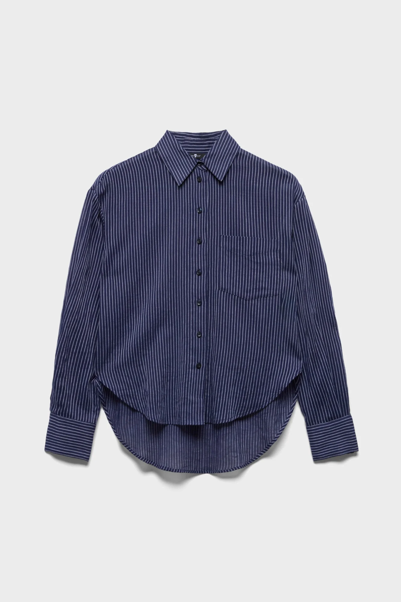 OVERSIZE BUTTON DOWN in Cotton Voile - 1