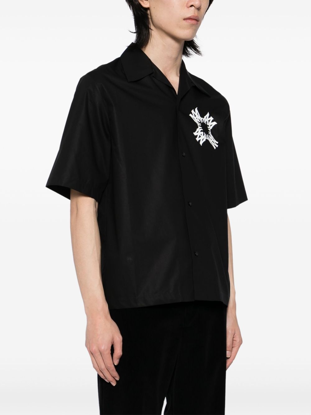 cotton bowling shirt - 3