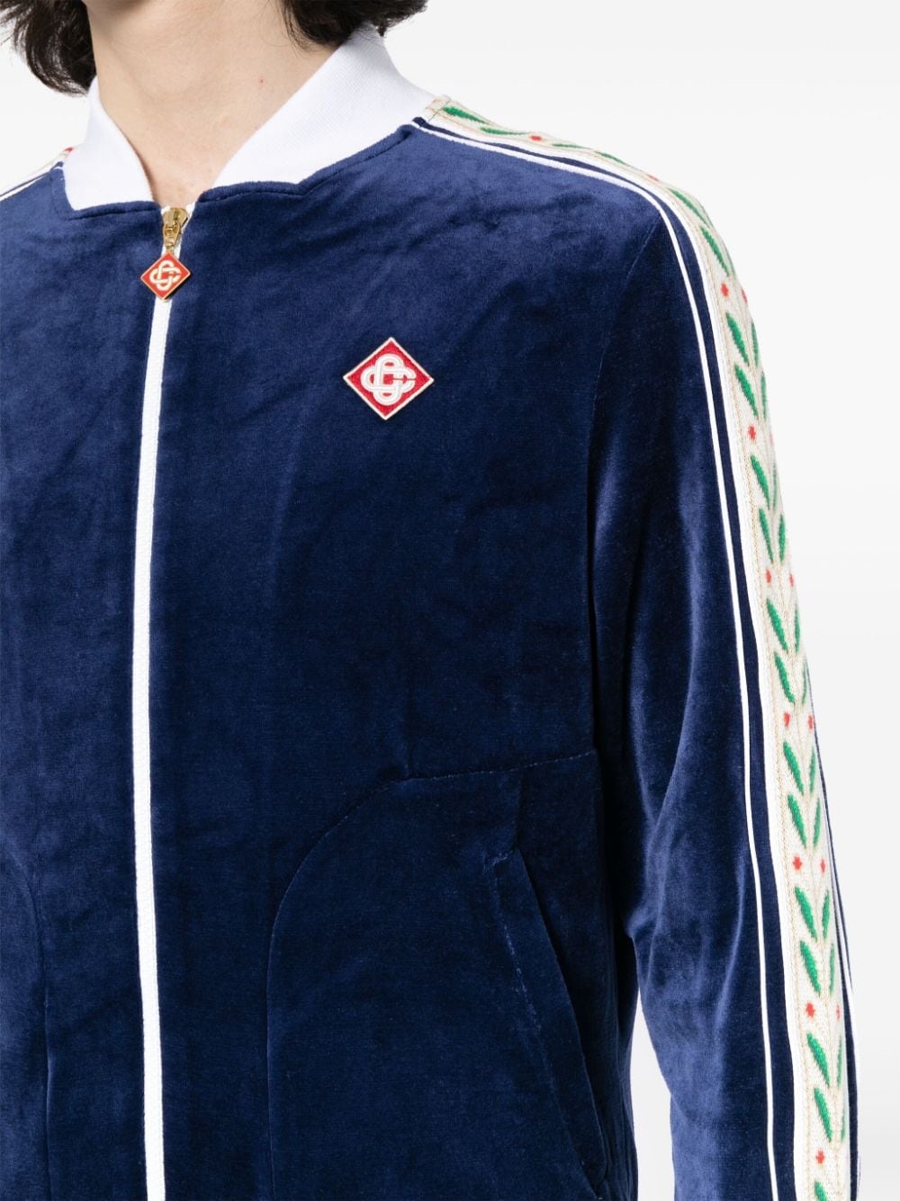 Laurel logo track jacket - 5