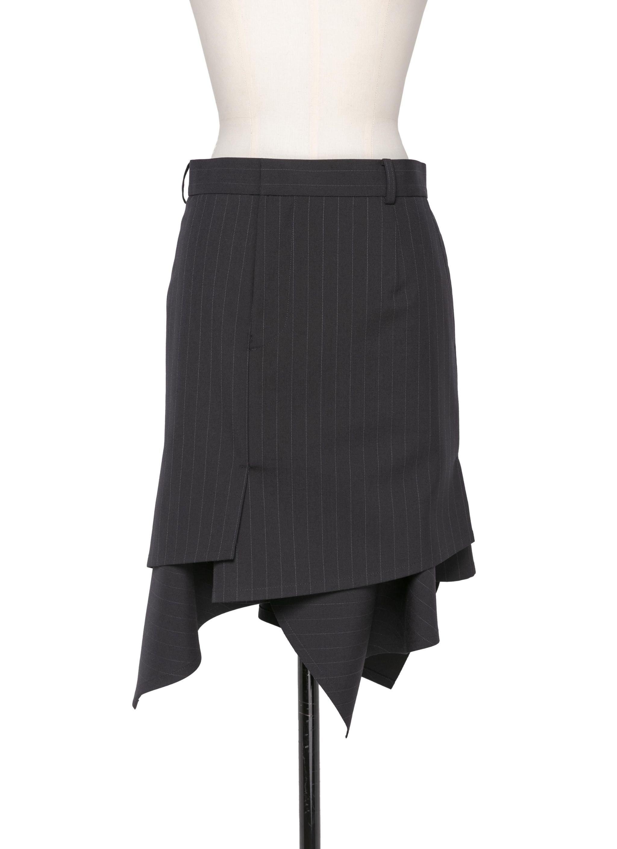 Chalk Stripe Skirt - 1