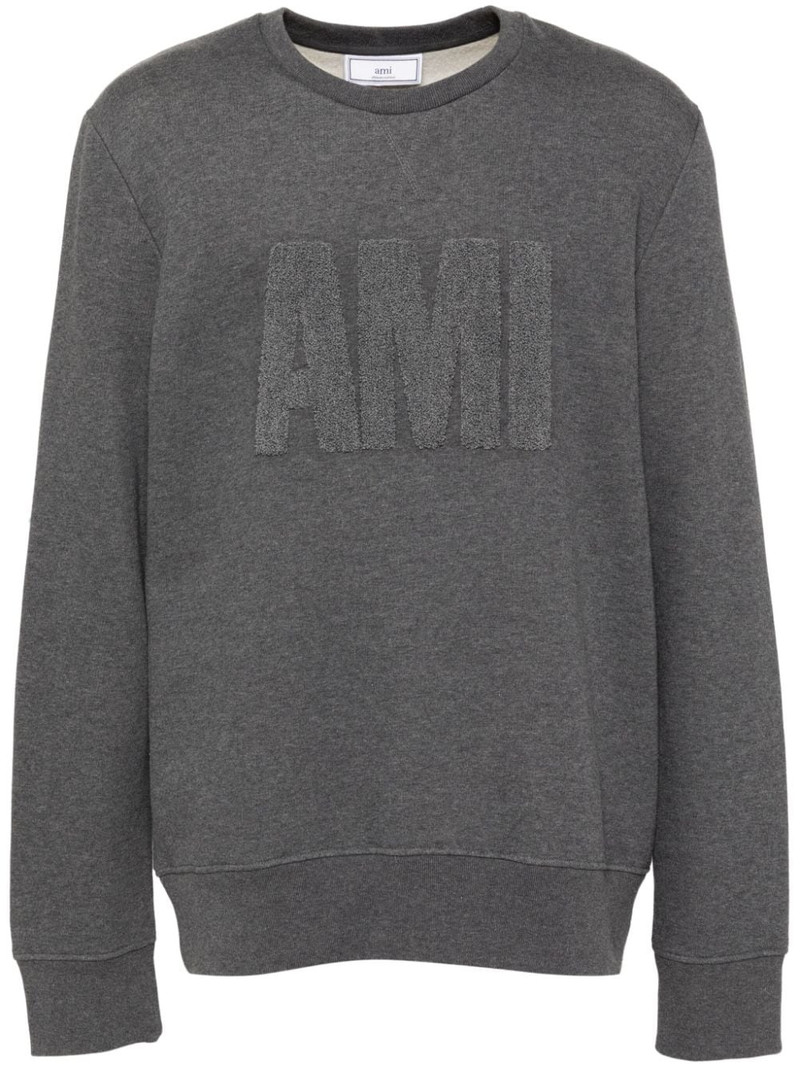 logo patch sweatshirt 1
