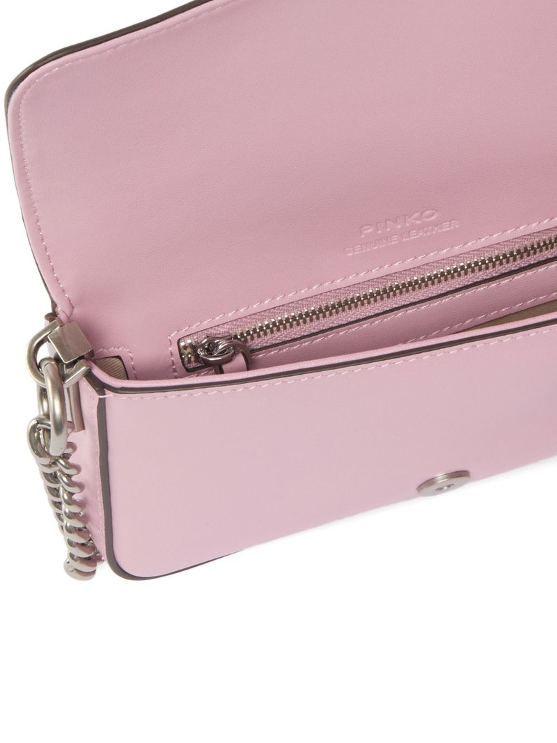 Love One Micro leather cross body bag 4