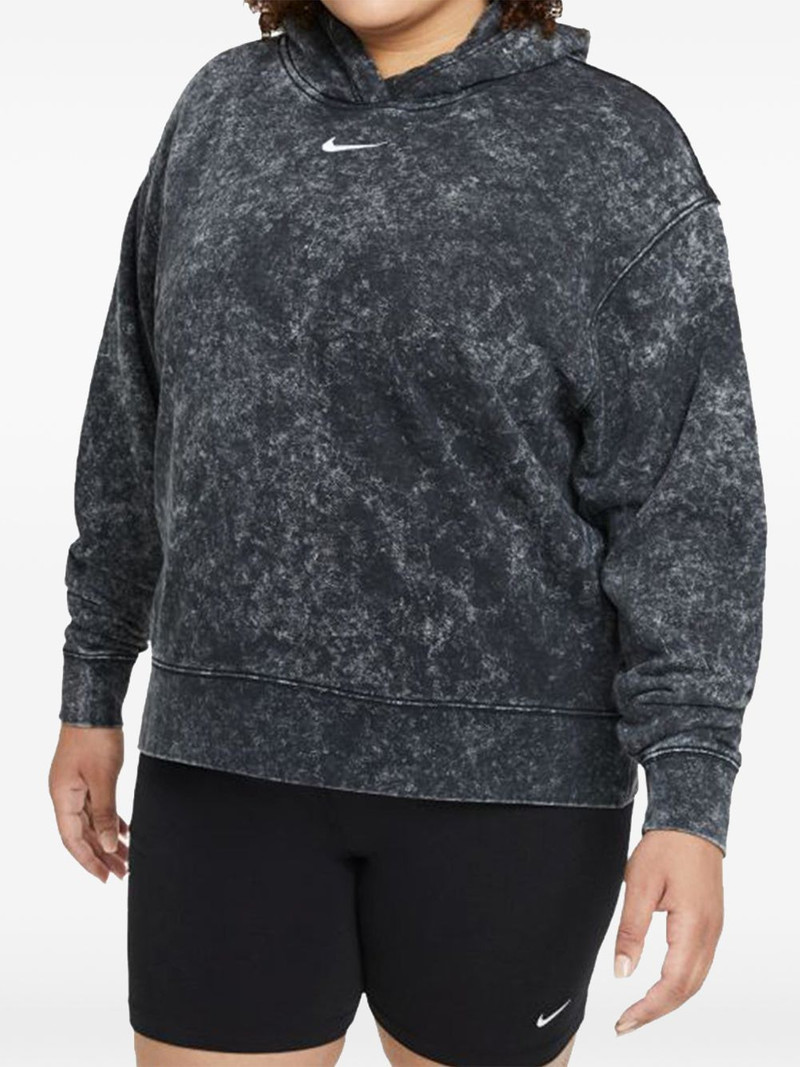 washed fleece hoodie 1
