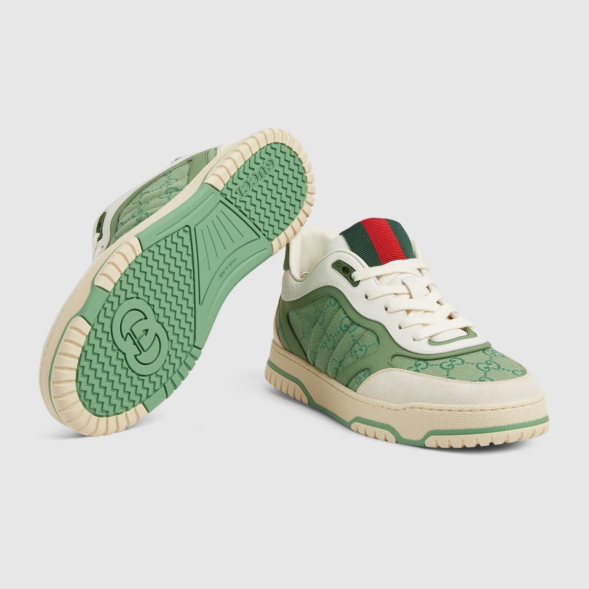 Men's Gucci Re-Web trainer - 5