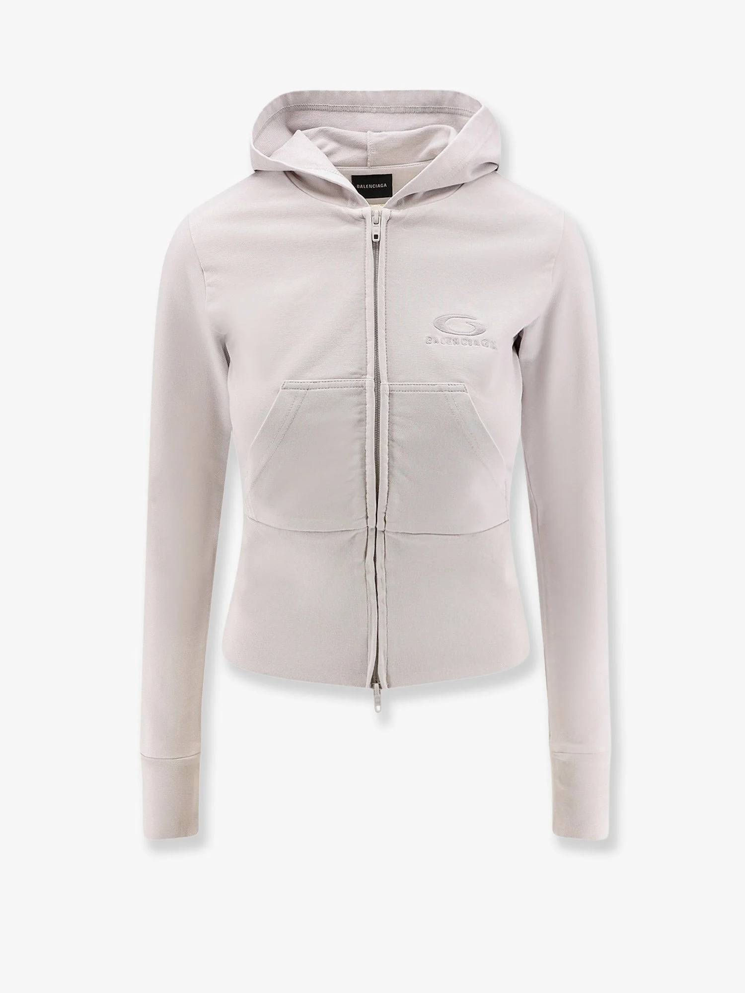 Cotton Hooded Sweatshirt - 1