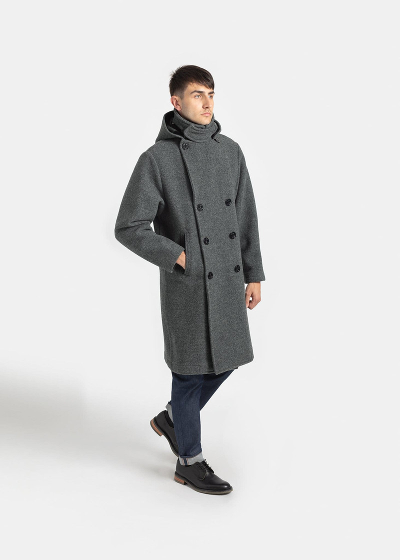 Men's Shackleton Peacoat Grey 4