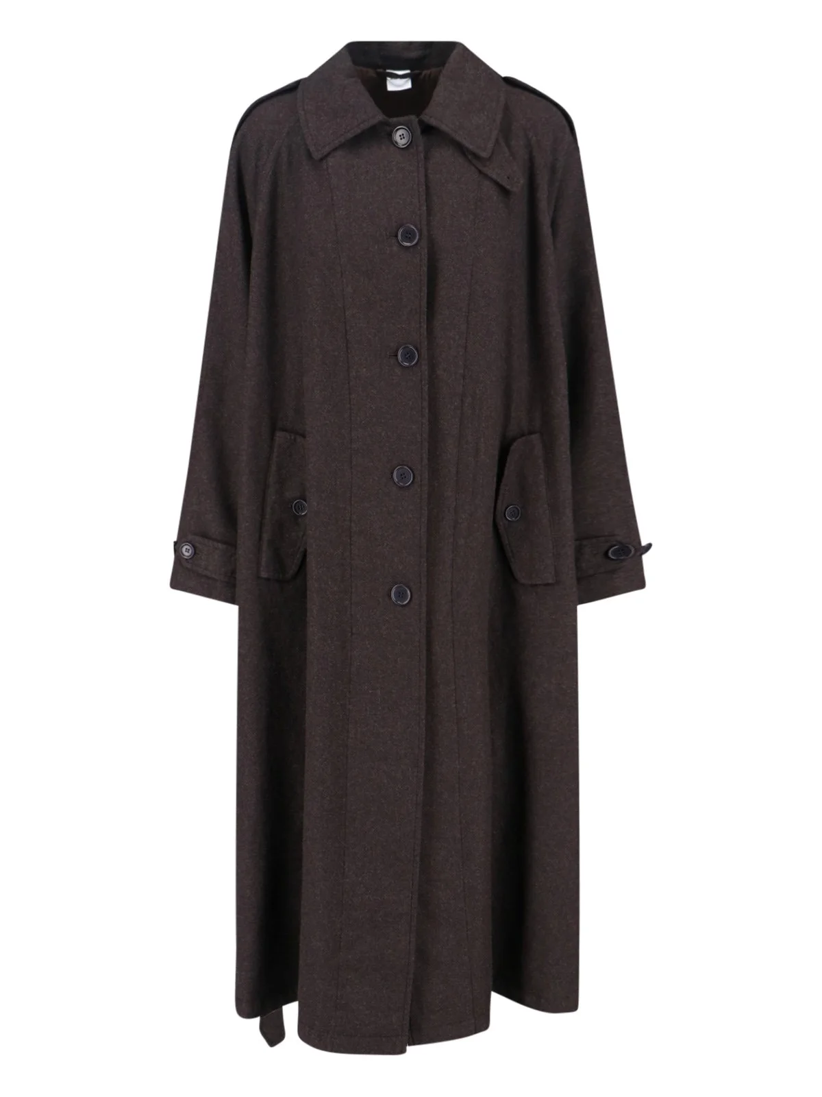 VIRGIN WOOL BLEND TRENCH COAT - 1