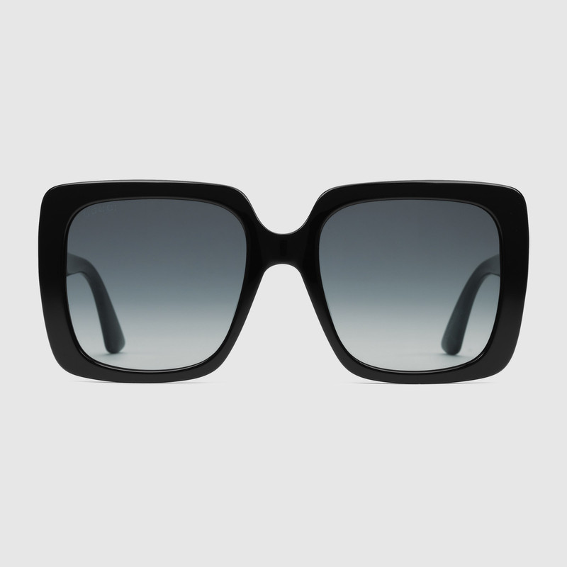 GG0418S Oversize rectangular sunglasses 1