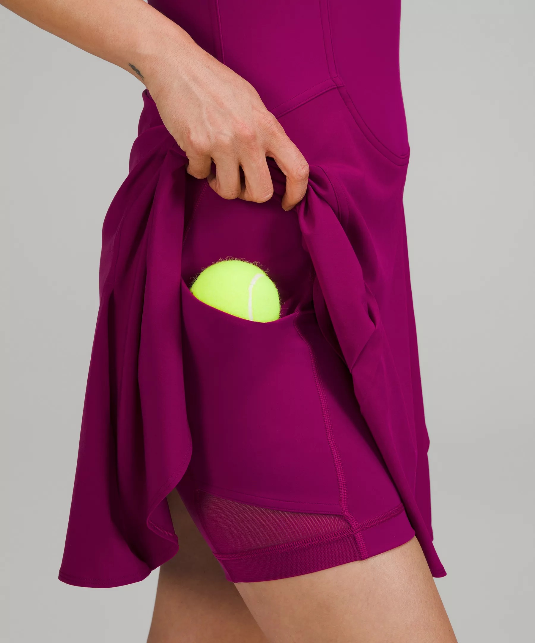 Everlux Short-Lined Tennis Tank Top Dress 6" - 5