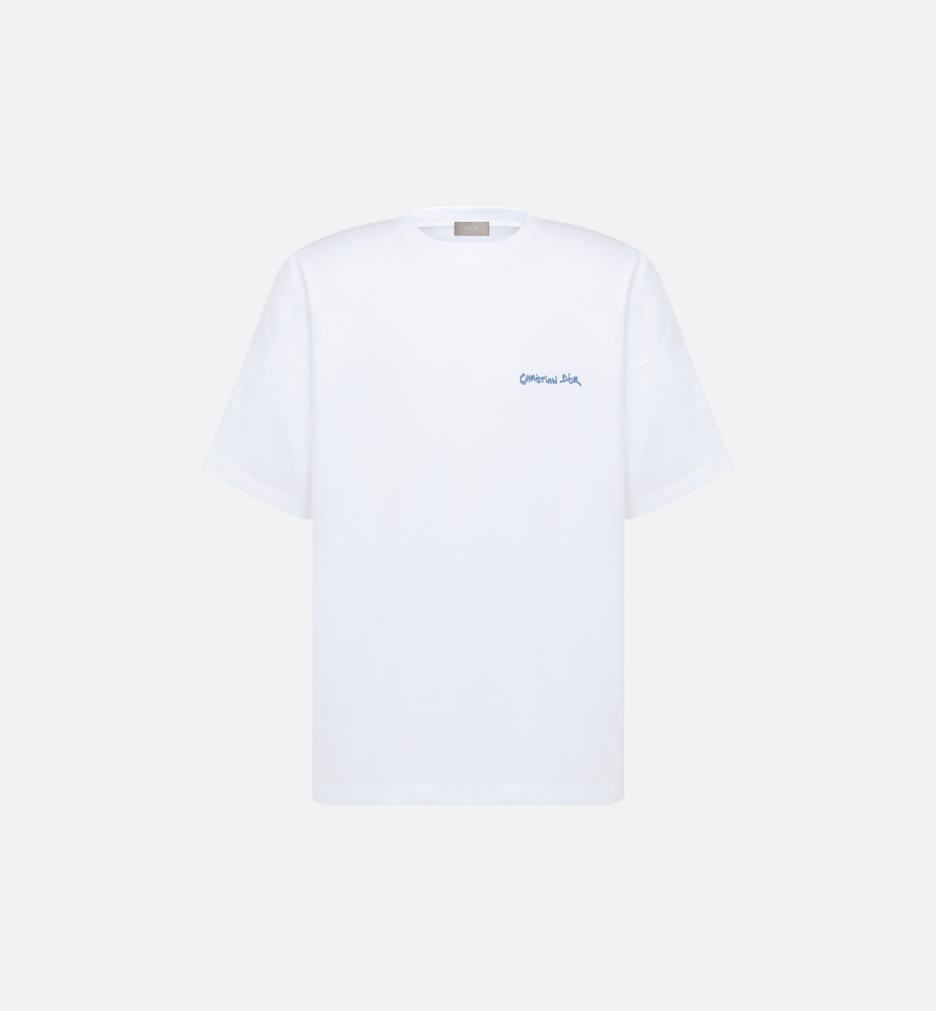 【洗練された一枚】DIOR Christian Tag シグネチャーTシャツ Dior Christian Dior Tag T-shirt, Relaxed Fit | dior | REVERSIBLE