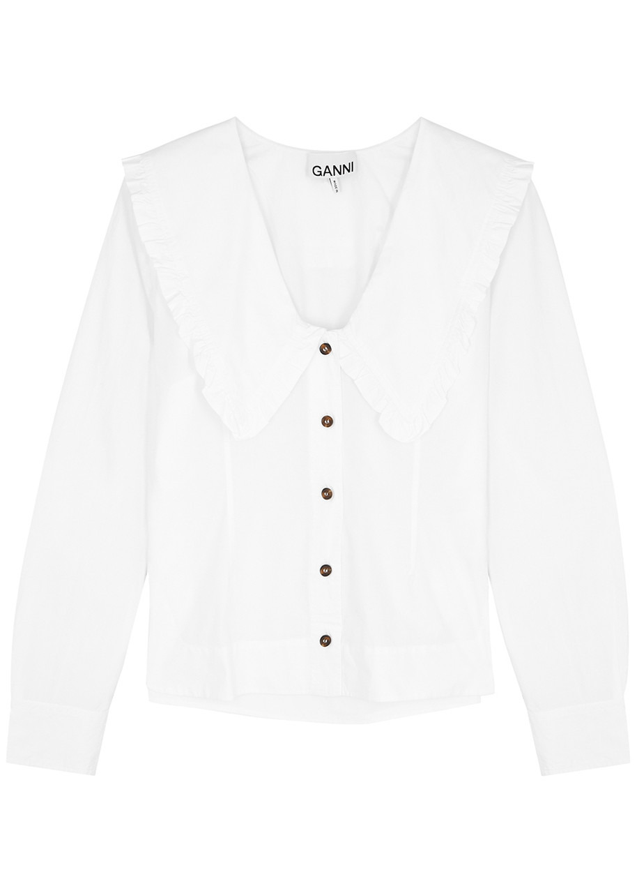 Cotton-poplin shirt - 1