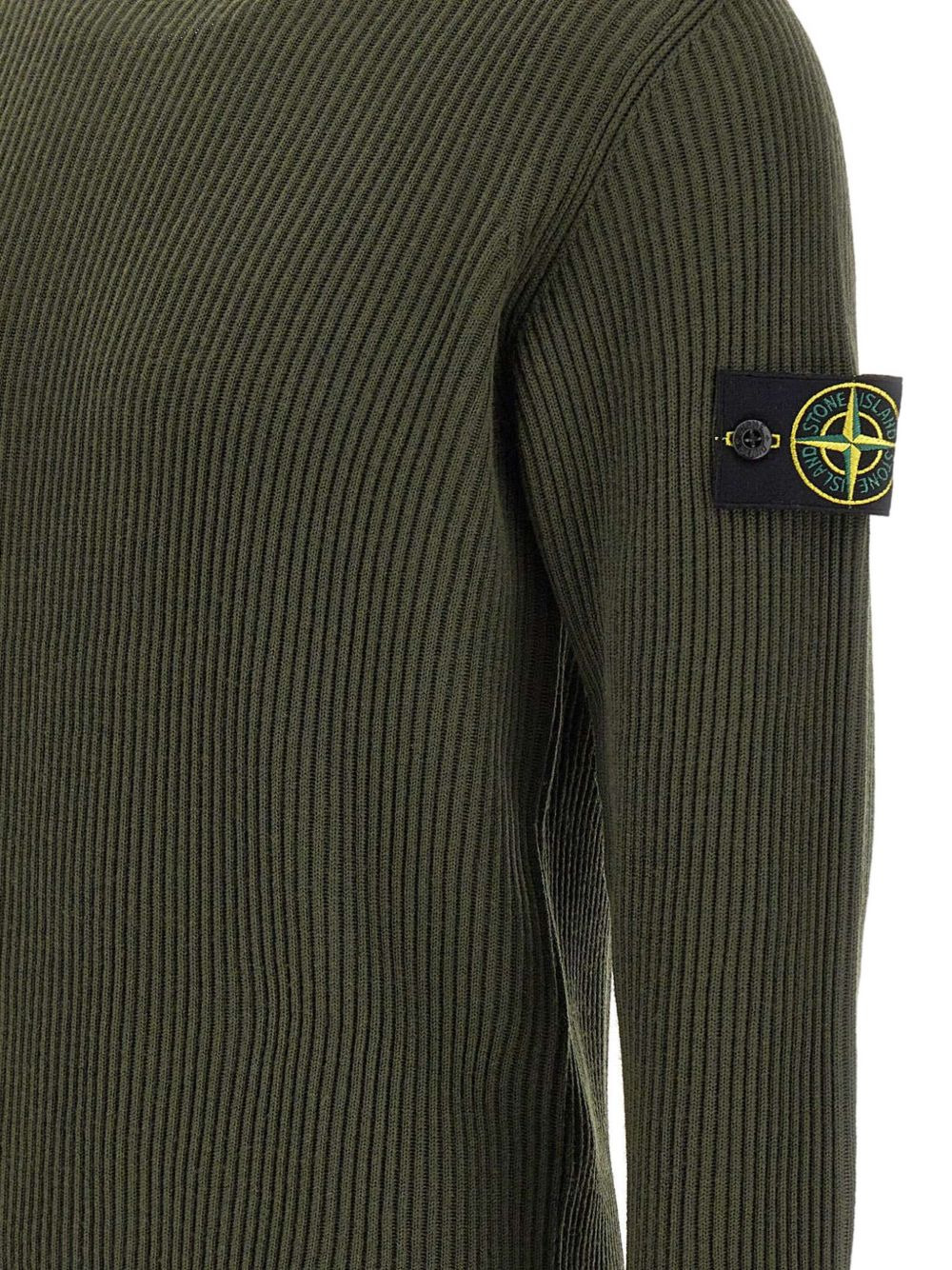 5100053 ribbed crew-neck sweater - 4