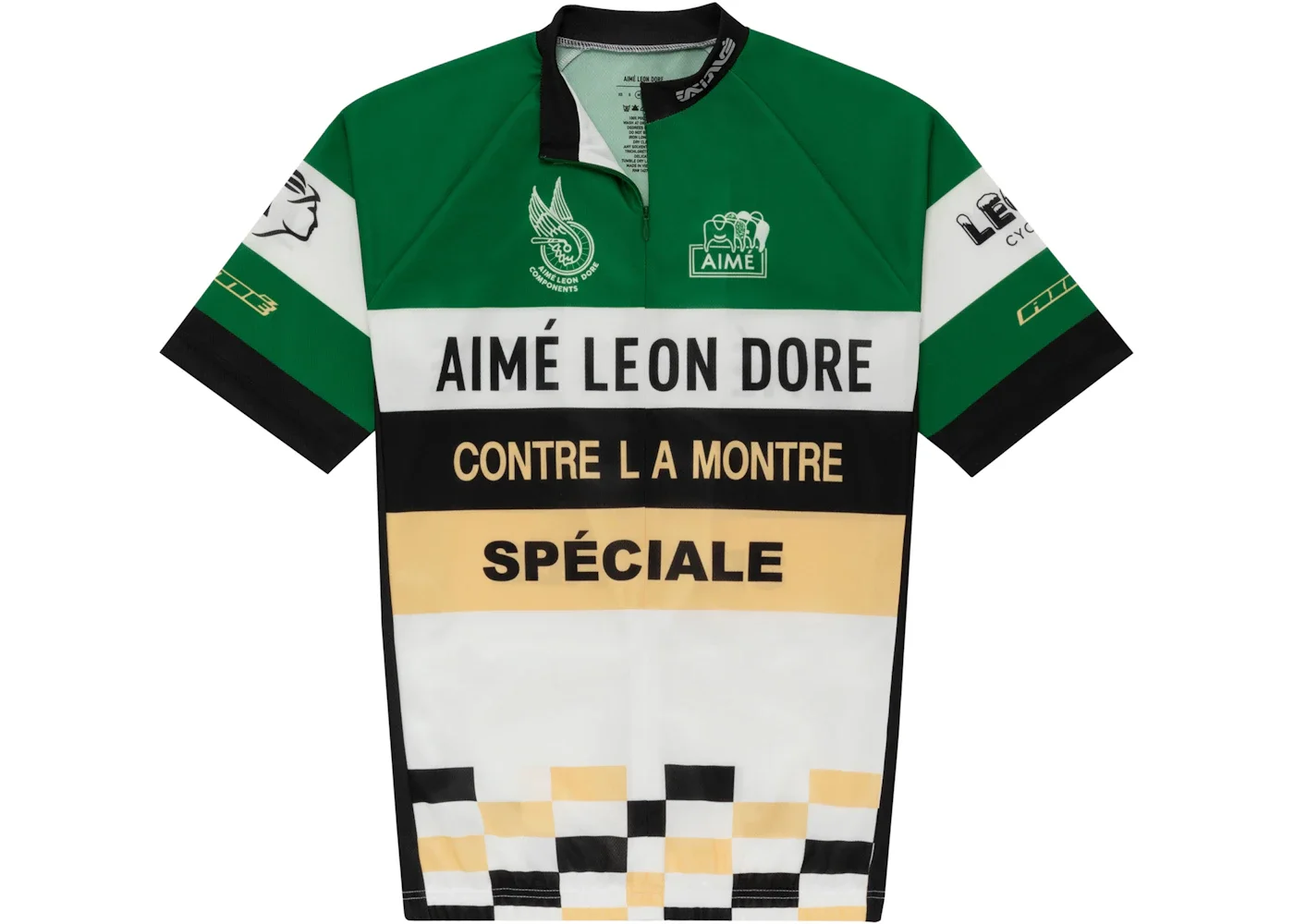 Aime Leon Dore Poly Cycling Jersey Multicolor/Green - 1