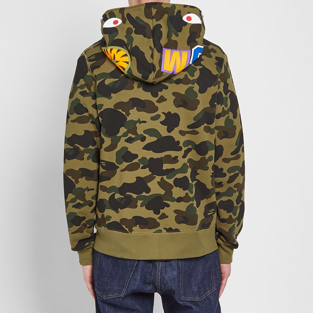 A Bathing Ape 1st Camo Shark Full Zip Hoody - 4