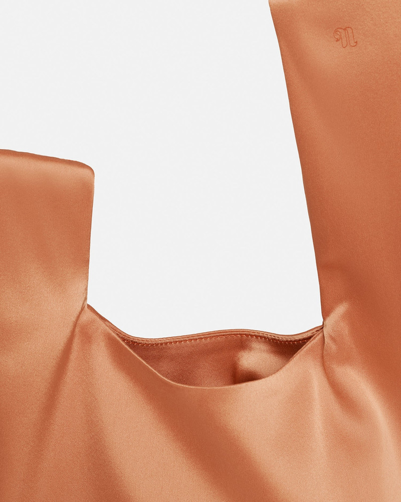 Nanushka Slip Satin Clutch outlook