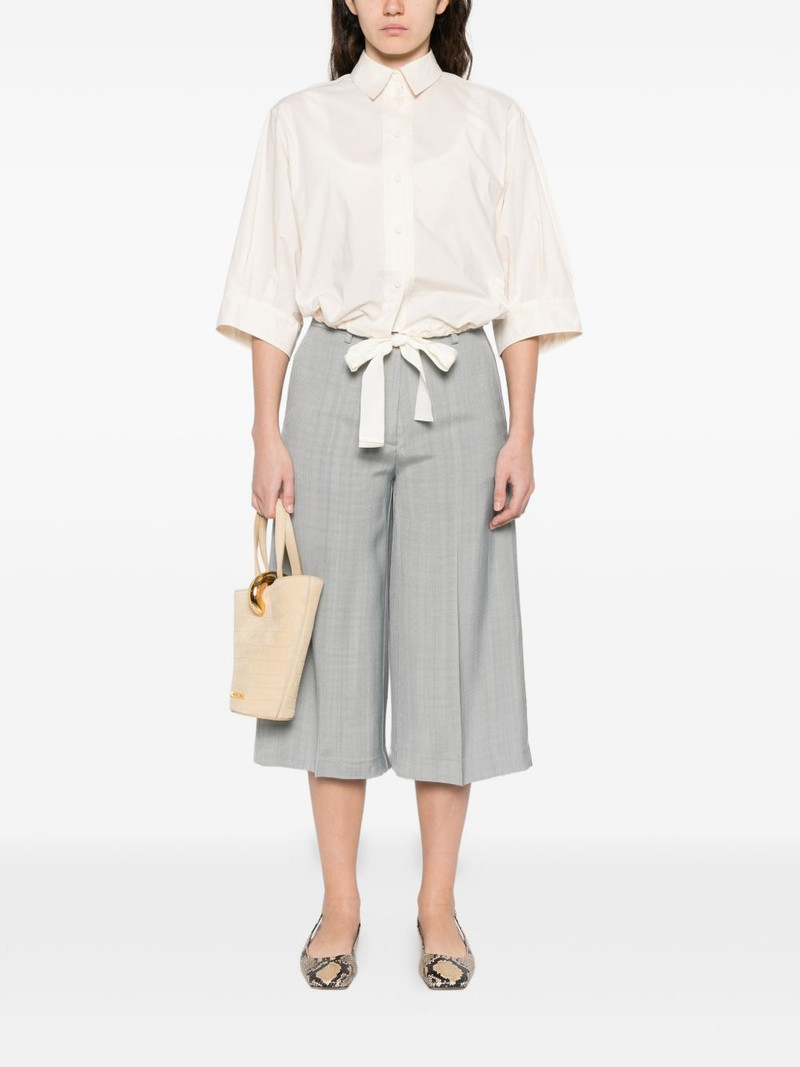 forte_forte wide-leg cropped trousers outlook