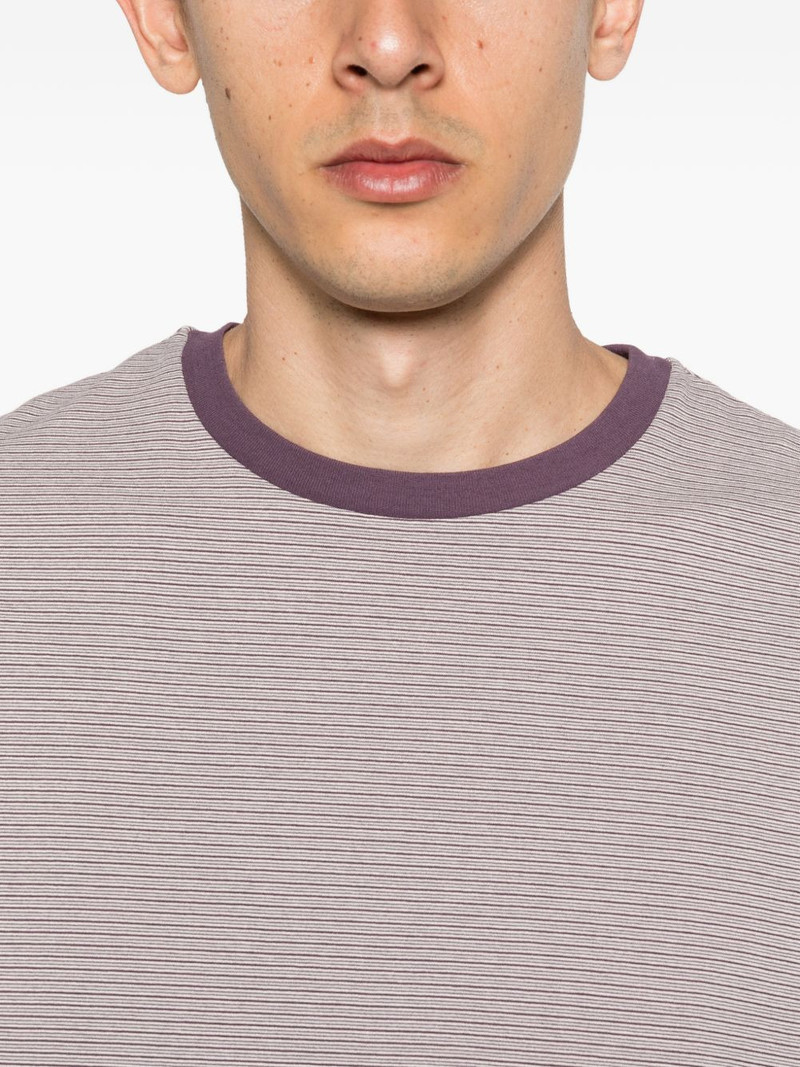 striped crew-neck T-shirt 5