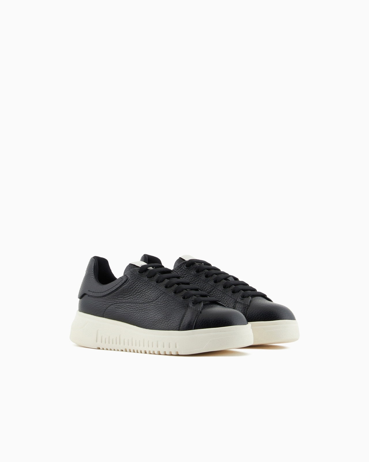Tumbled leather sneakers - 2