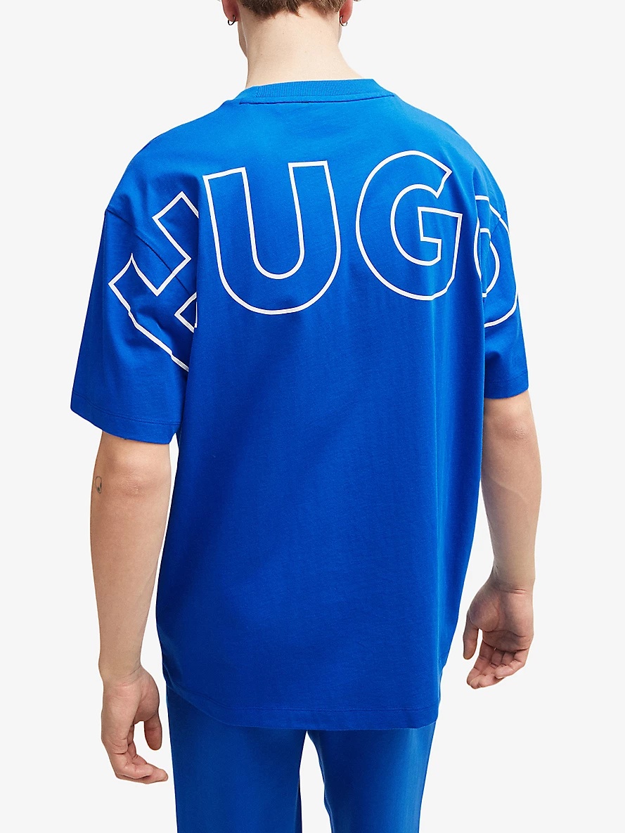 Logo-print relaxed-fit cotton T-shirt - 4