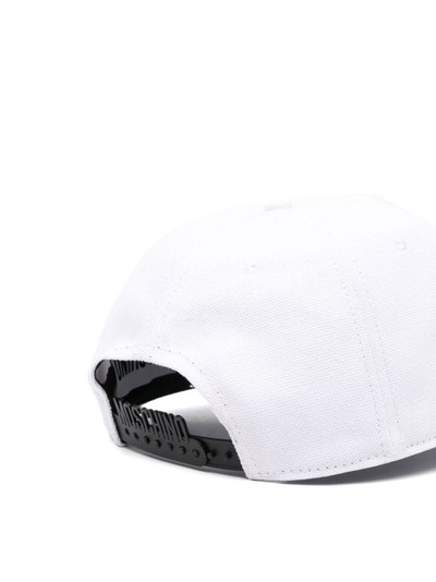 Moschino logo-print baseball cap outlook