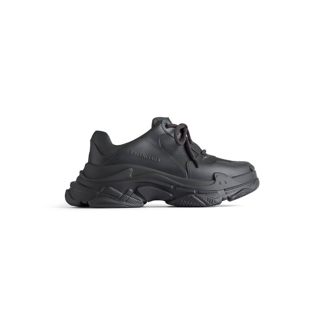 Men's Triple S Mold Sneaker in Black - 1