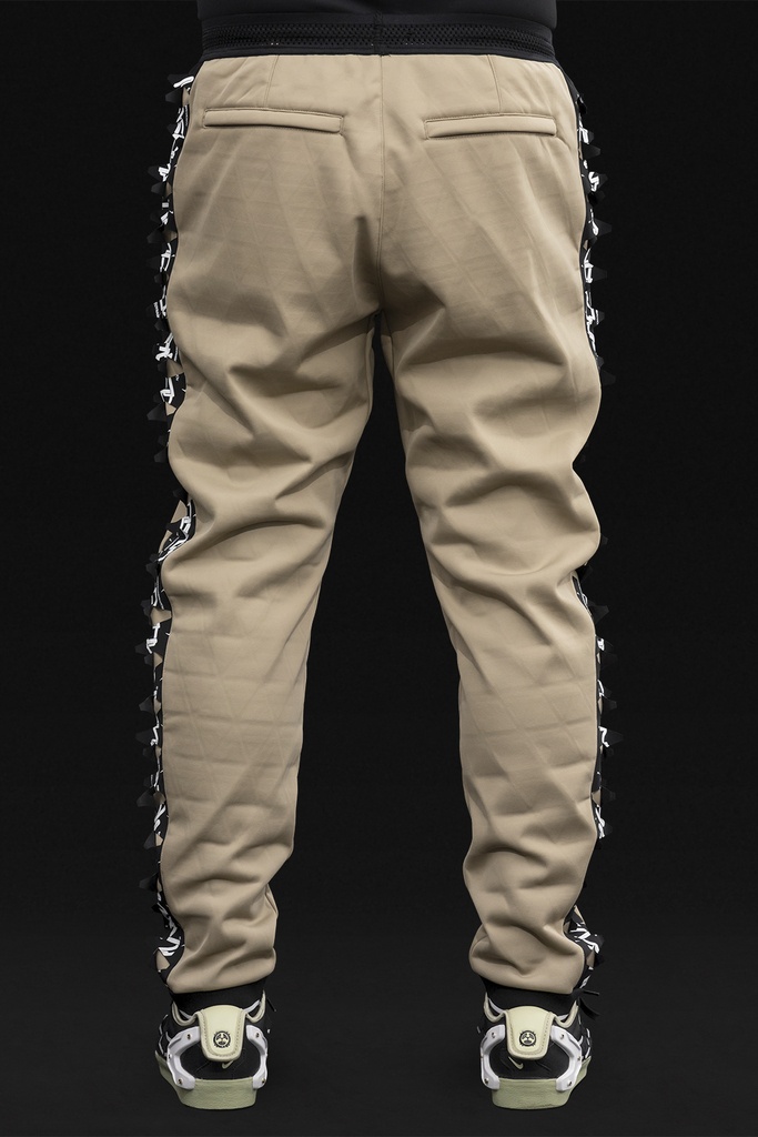 GGG-P1-247 Nike® Acronym® Track Pant Knit KHAKI/BLACK ] with GGG-J1-247 and BLA-001 - 8