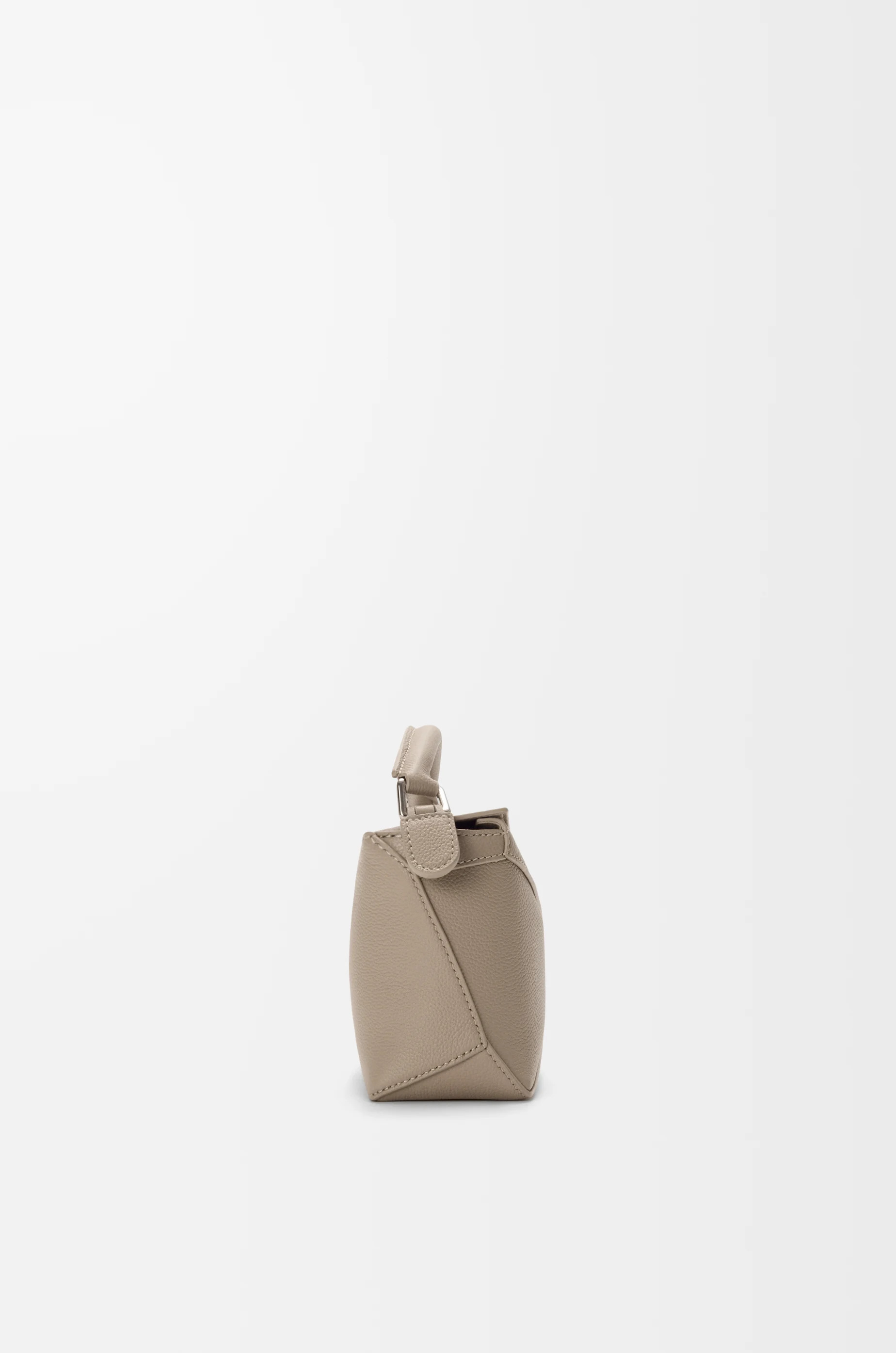 Mini Puzzle Edge bag in soft grained calfskin - 3