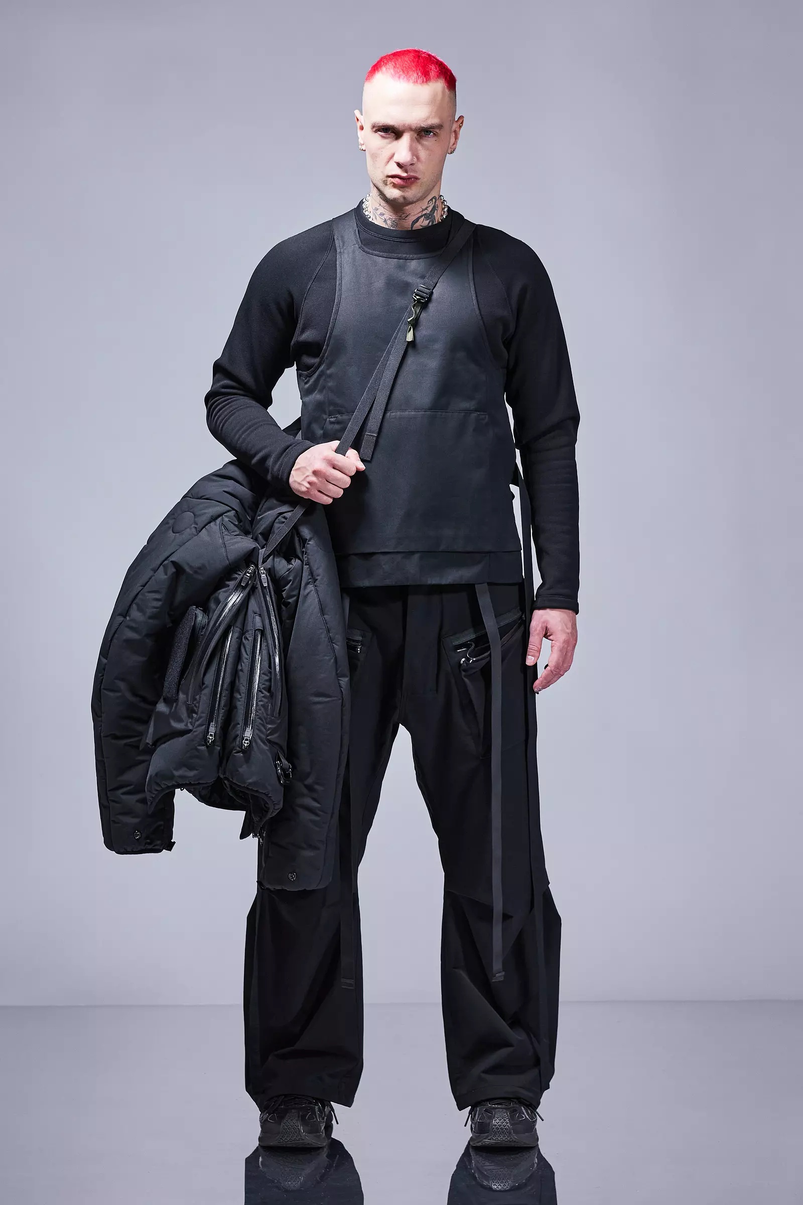 J91A-WS Windstopper® PrimaLoft® Modular Jacket Black/Black - 30