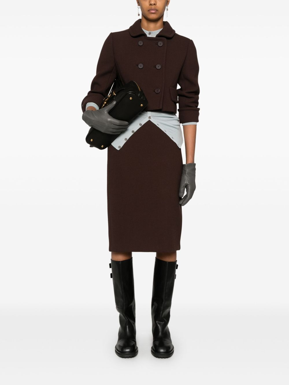 pencil midi skirt - 2