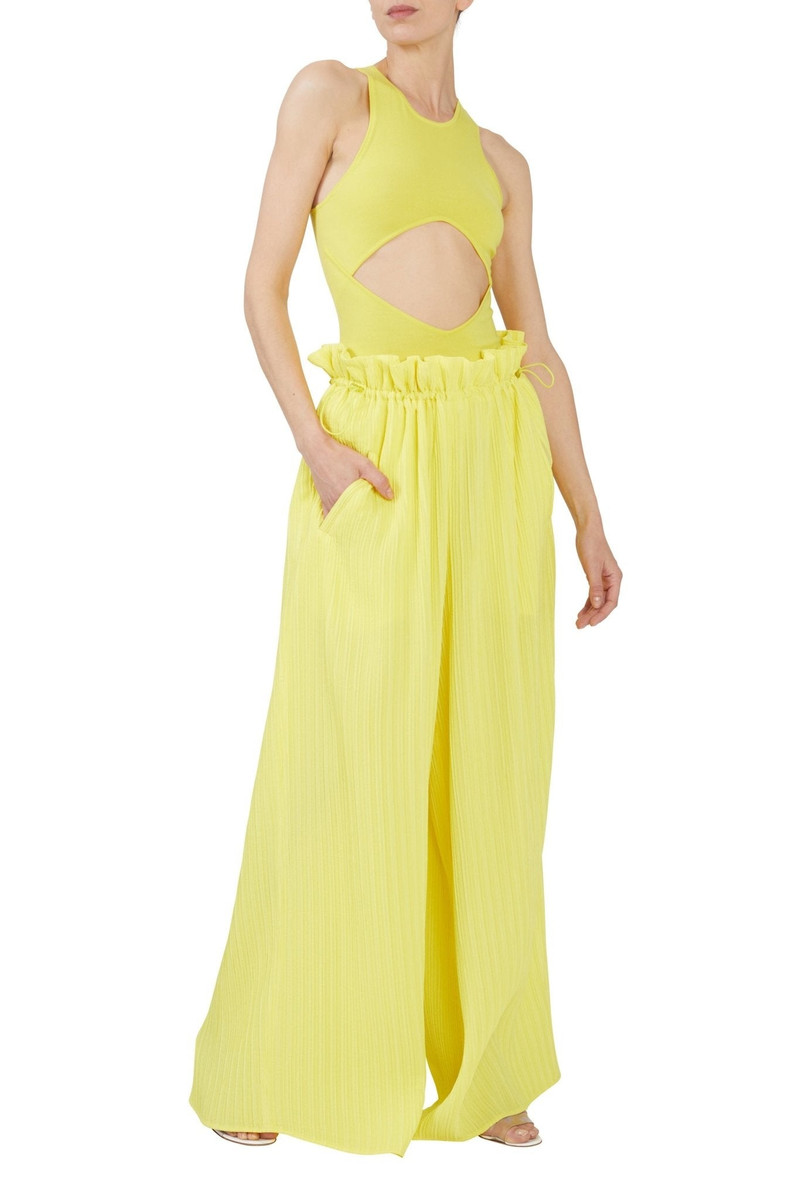LAPOINTE Cashmere Silk Cut Out Tank outlook