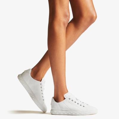 JIMMY CHOO Diamond Light/F
White Nappa Leather Low-Top Trainers outlook
