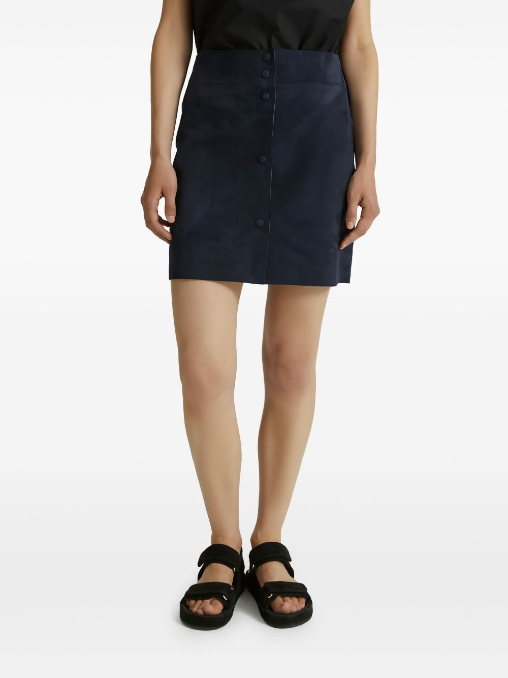 suede skirt - 4