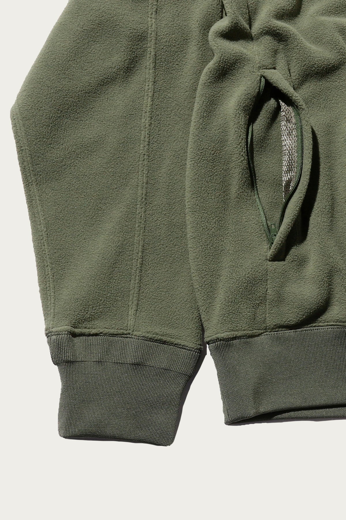 MIL Crew Fleece - Olive - 3