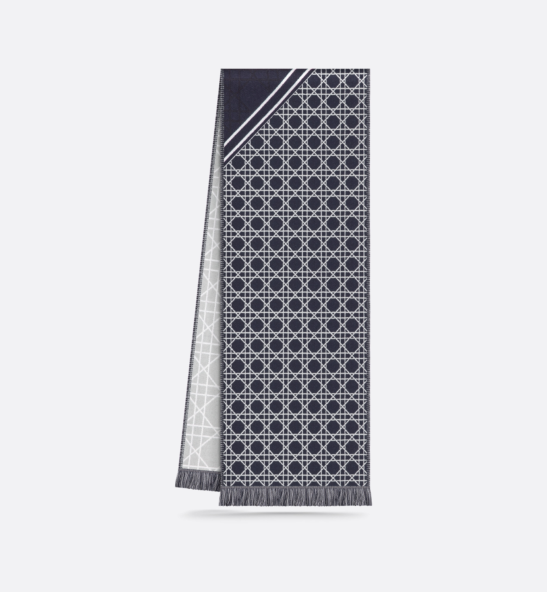 Striped Cannage Scarf - 6