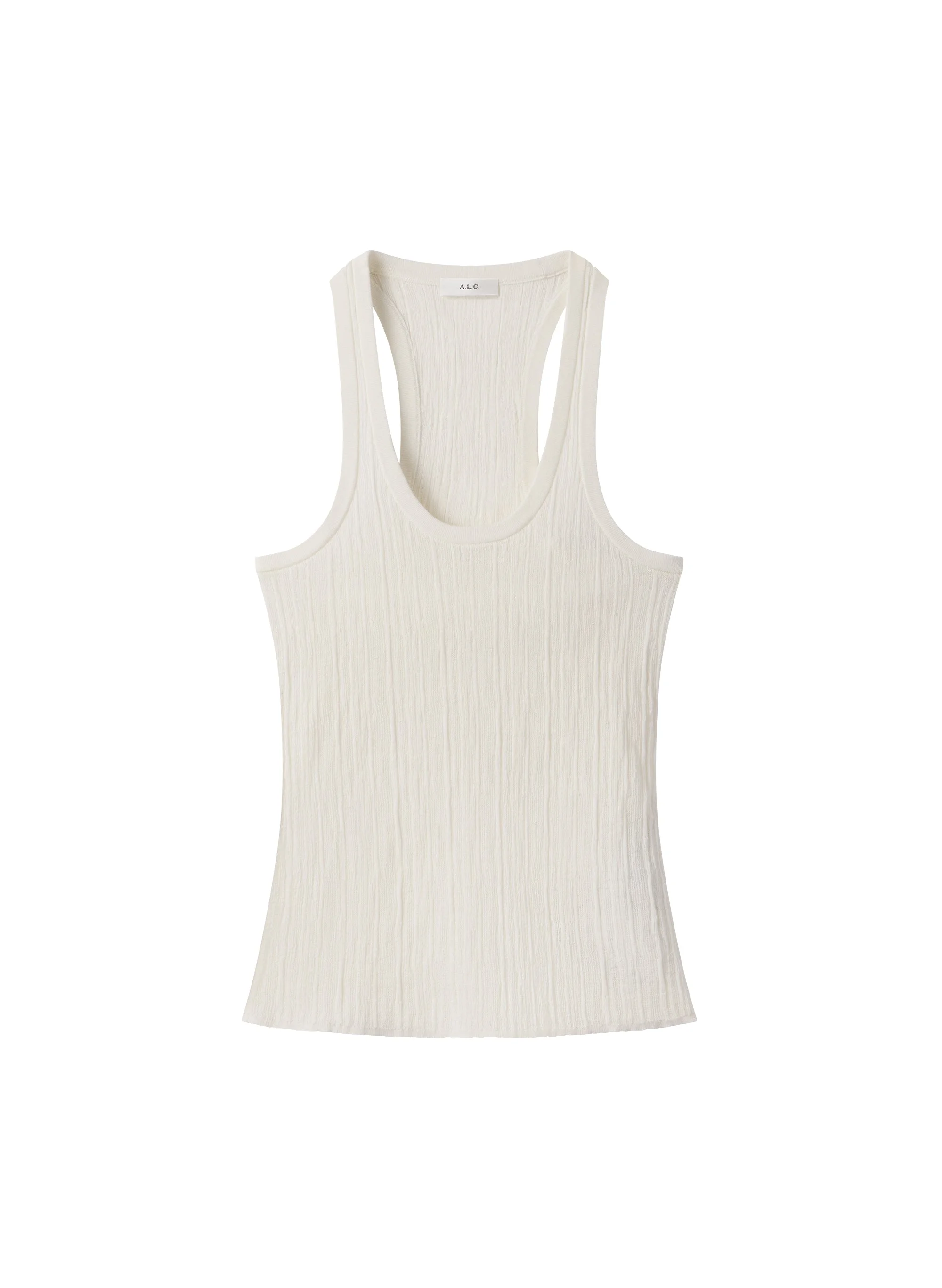Iris Fine Cotton Knit Tank - 1