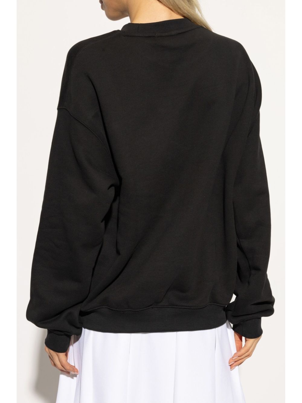 badge fleece sweatshirt - 4