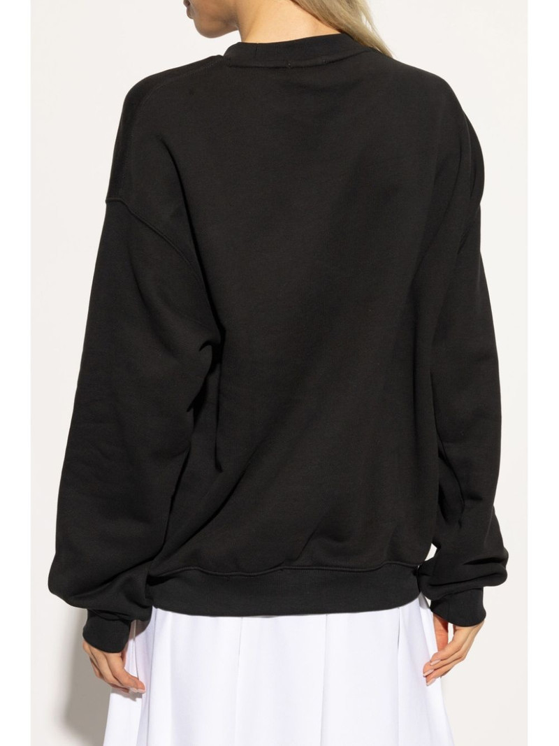 badge fleece sweatshirt 4