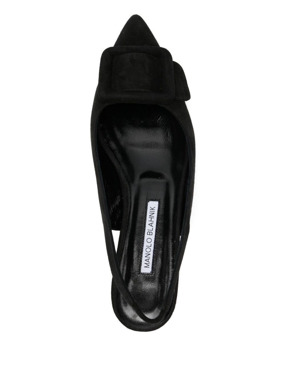 buckle slingback pumps - 4