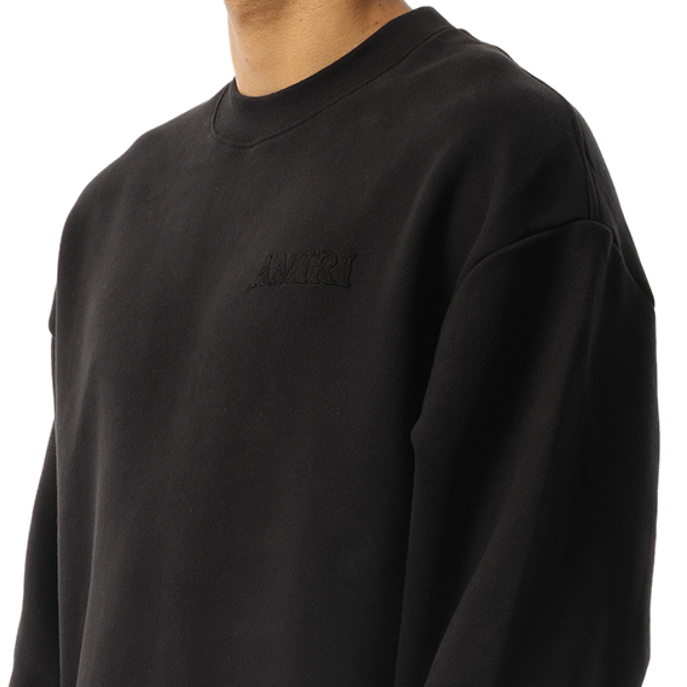 Amiri Oversized Sweatshirt in Black - 3