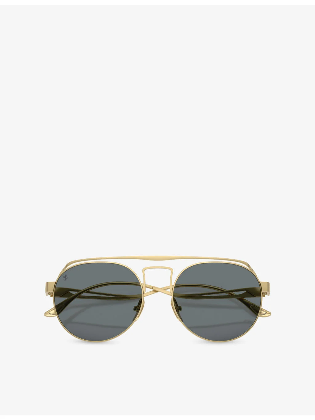 FH1025T Round-Frame Metal Sunglasses - 1