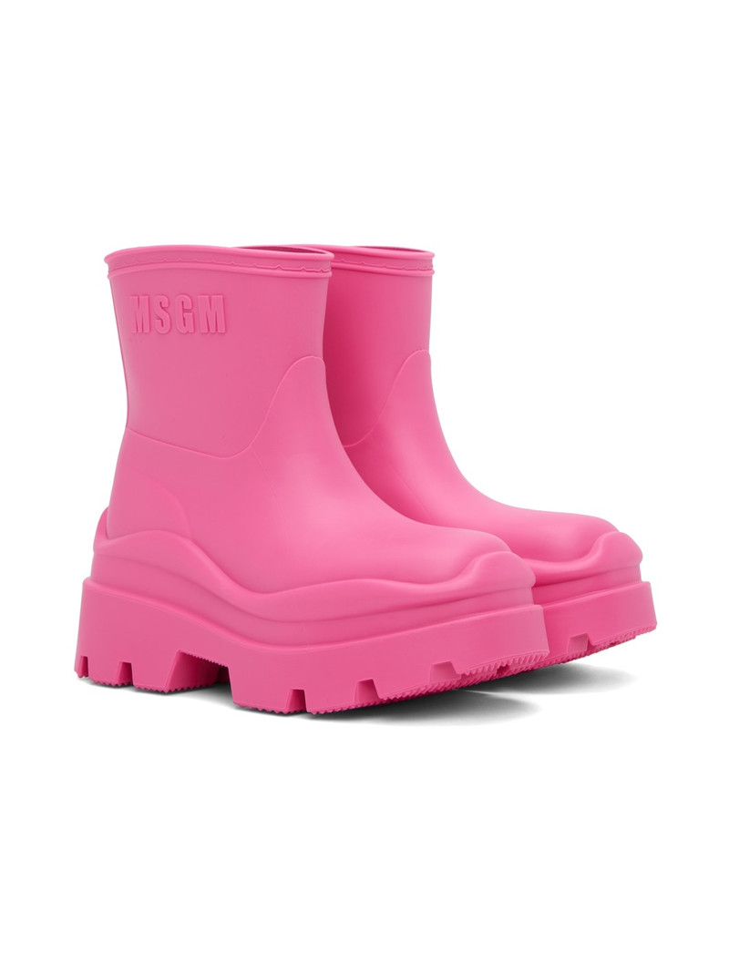 Pink Supergomma Boots 4