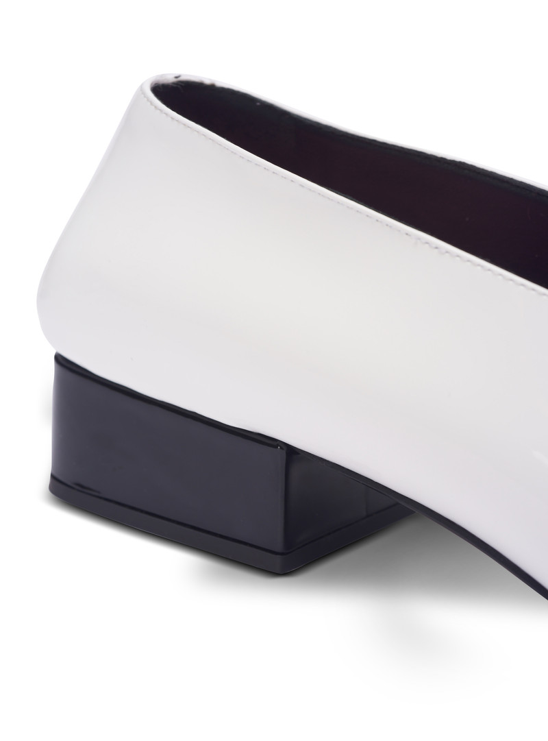 Eden two-tone patent leather ballet flats 6