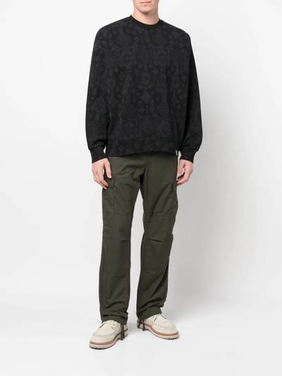 Carhartt tonal-patterned sweatshirt outlook