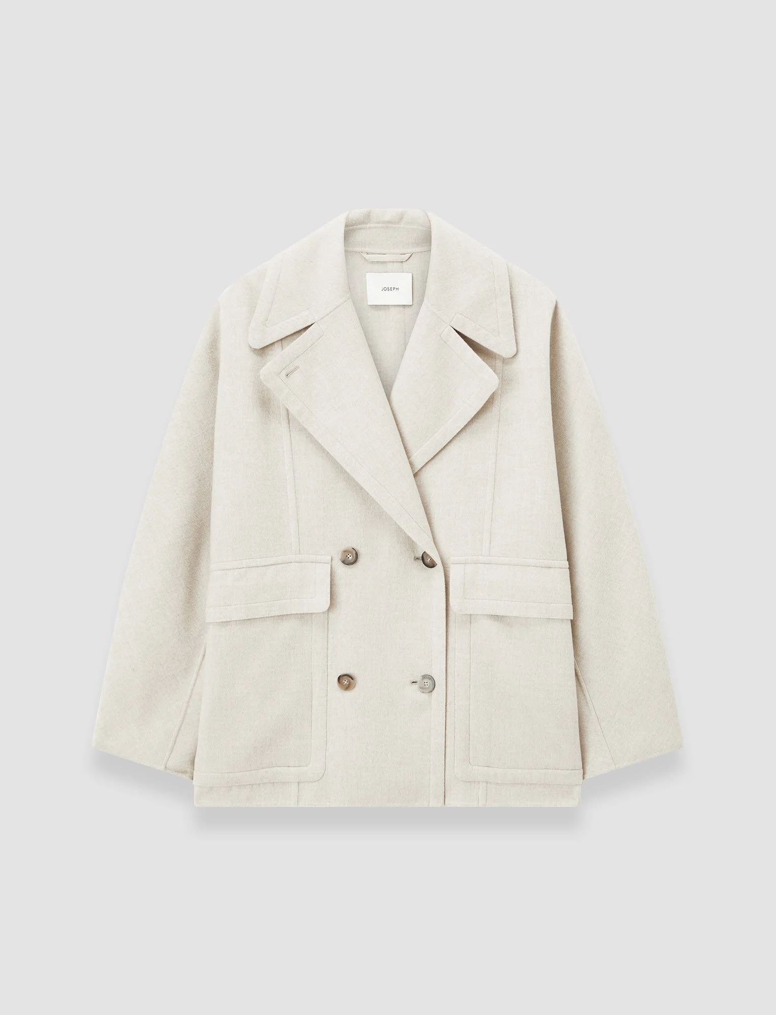 Menas Light Double Face Wool Jacket - 1