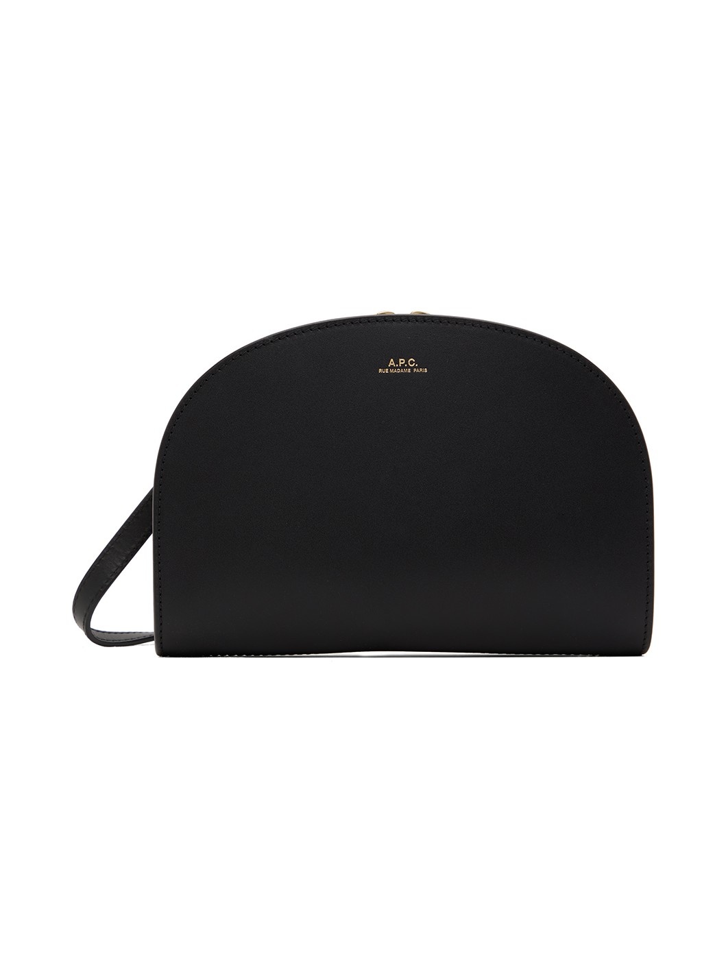 Black Demi-Lune Clutch - 1