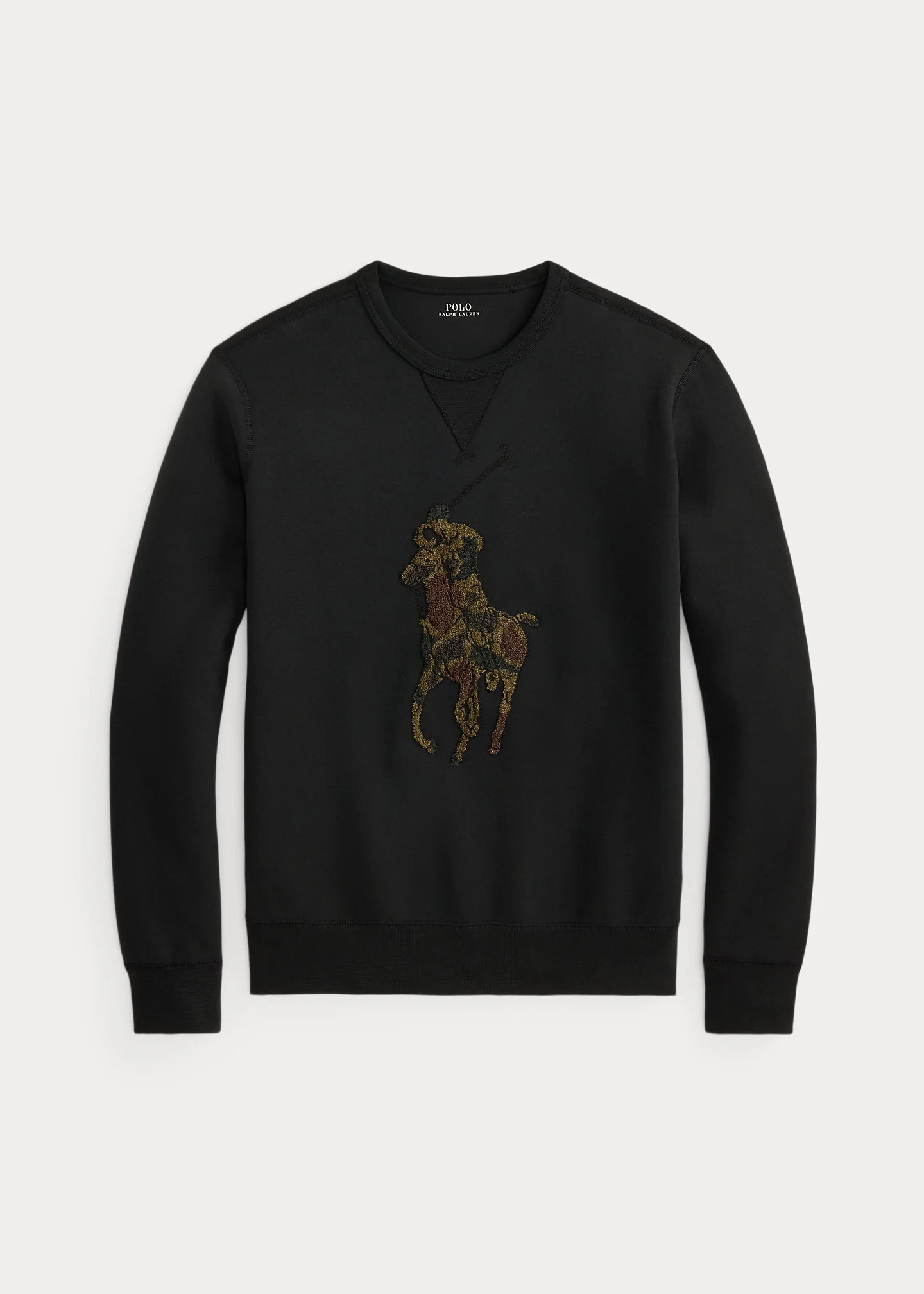Camo Big Pony Double-Knit Sweatshirt - 1