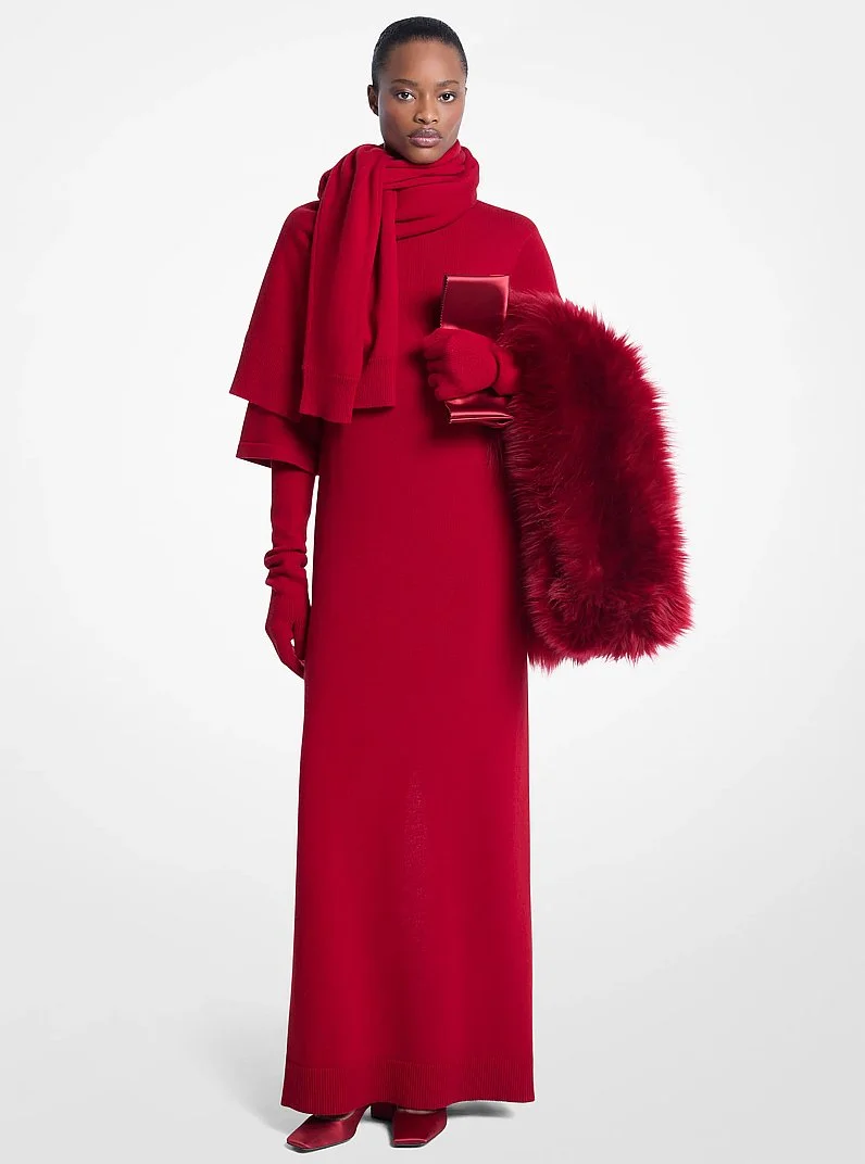 Cashmere Tee Gown - 1