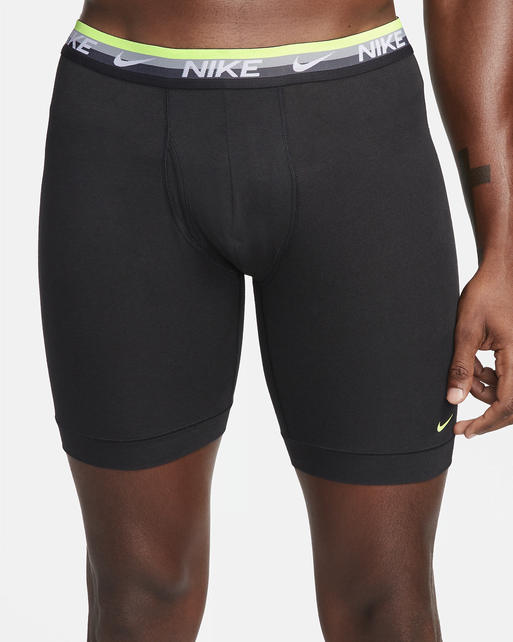 Nike Dri-FIT Essential Cotton Stretch Men's Long Boxer Briefs - 3