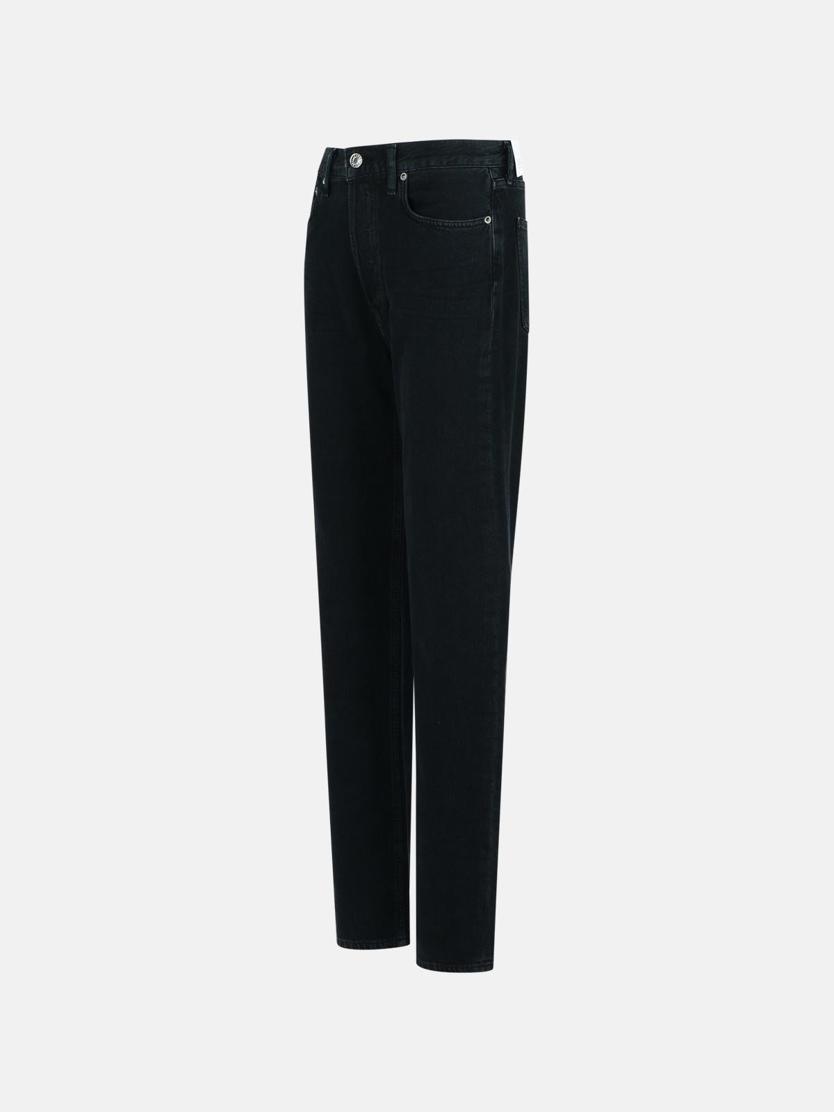'90'S PINCH' BLACK DENIM JEANS - 2
