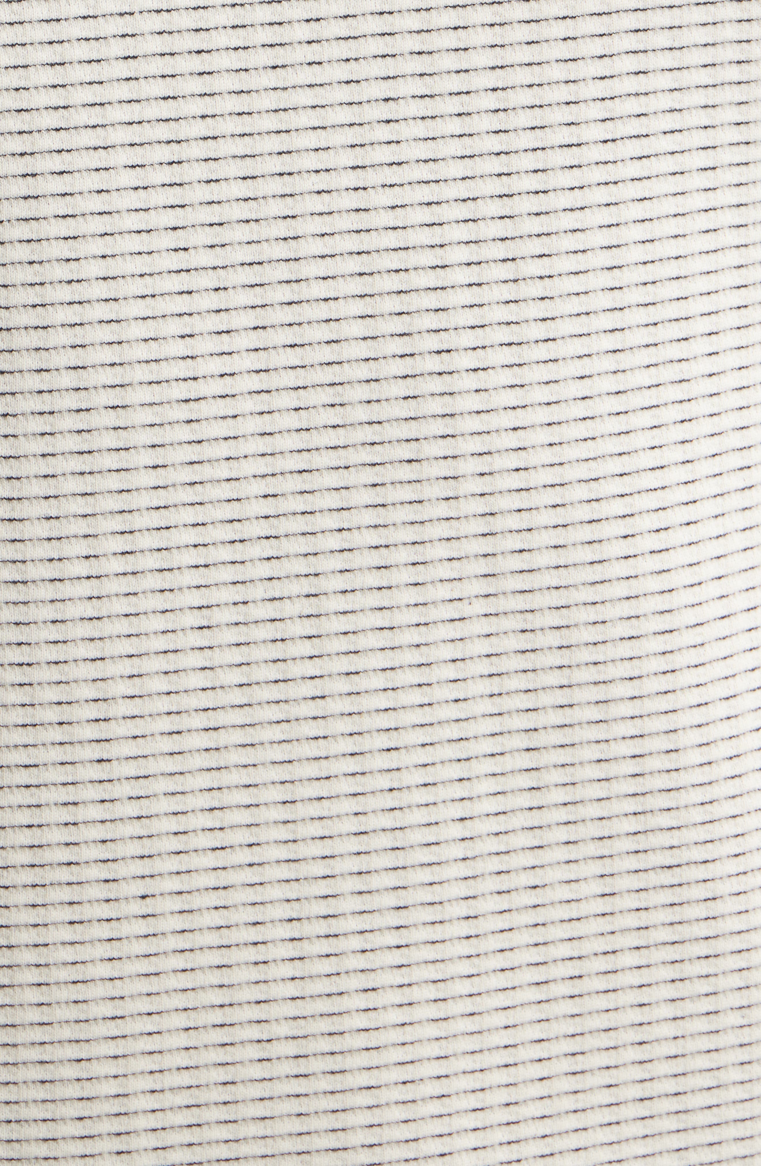FRAME Jacquard Stripe T-Shirt in White/Navy at Nordstrom - 6